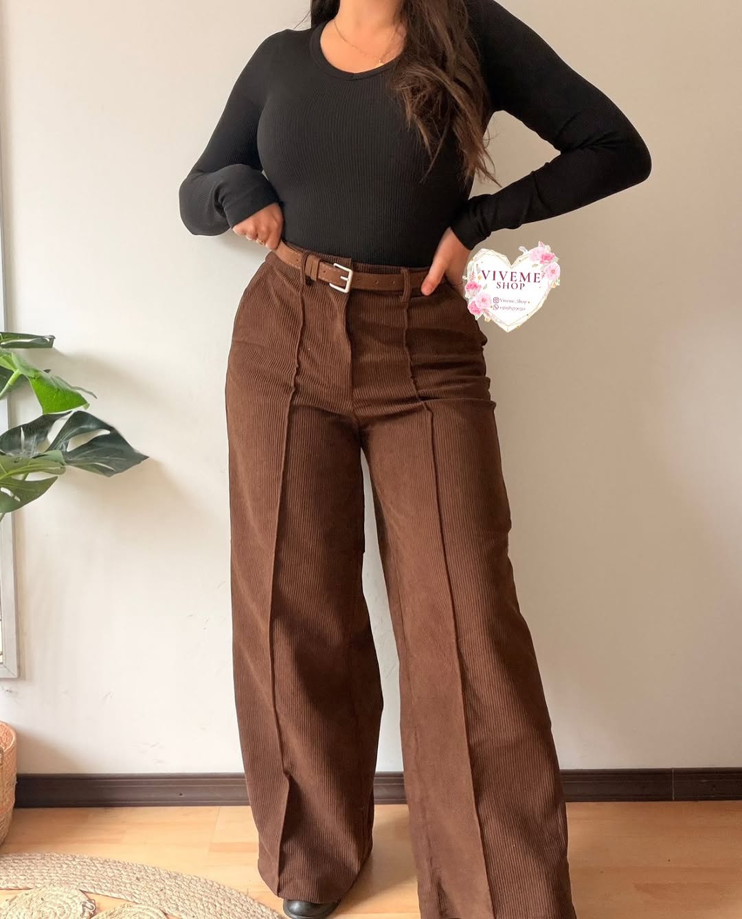 Pantalón Cotelé (cinturón de regalo)